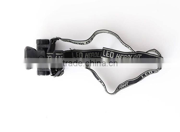 3W LED ABS body high power headlight