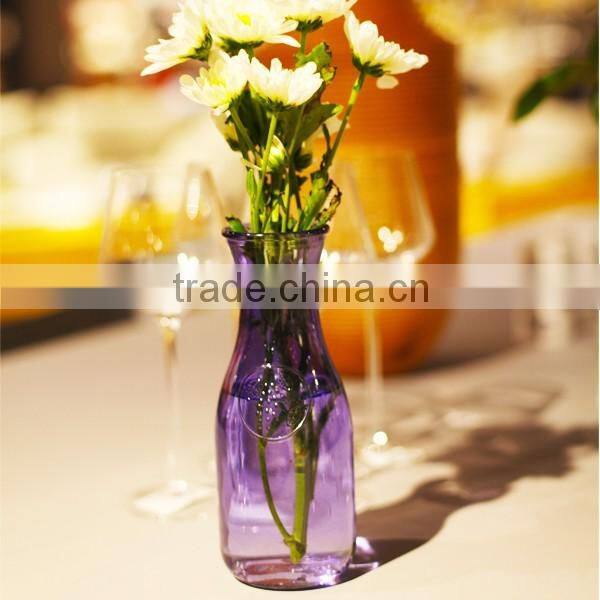 bulk wholesale clear glass terrarium / glass flower vases made in China