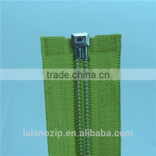 nylon pouch zipper open end metal stopper with OEKO TEX 100 cetificated