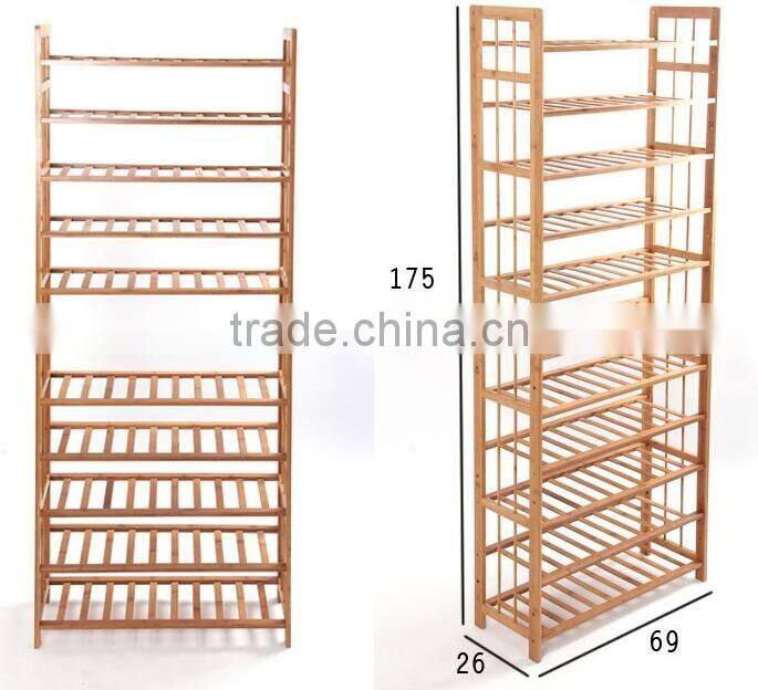 Brief Bamboo shoes rack