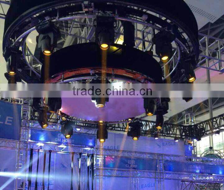 Aluminum led display truss, stage lighting truss rotating truss