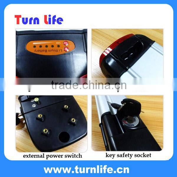 36V 10Ah E-bike Battery Pack 18650 Samsung Cell