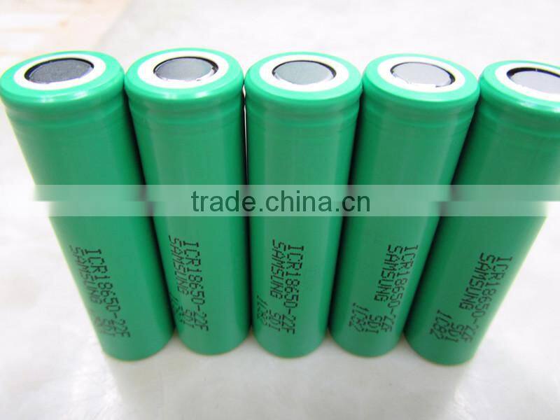 18650 samsung icr18650-22F 2200mah Rechargeable Batteries