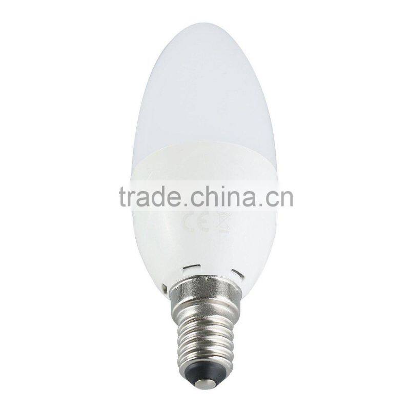 New Arrival TIWIN 2015 High quality CE ROHS Cool White 470lm Plastic 5W E14 led candle Lamp bulb light