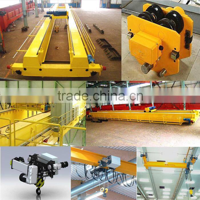 Europe Design 10T QD Type Double Girder Overhead Crane