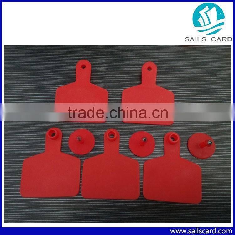 75mm*60mm plastic ear tag for livestock management