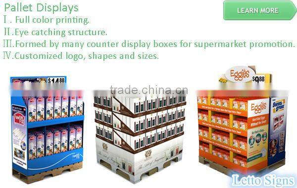 Hot sale special lamb cardboard display stand