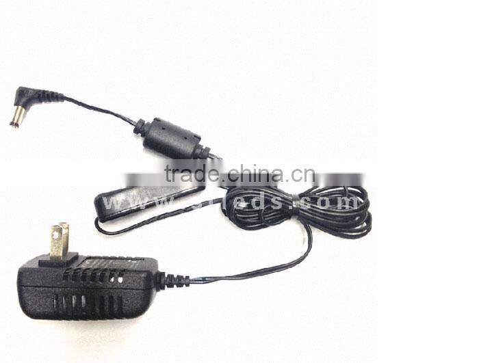 DC12V 1A US rules in the regulation black button lamp switching power supply 12W power adapter