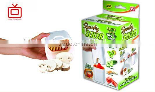 Fruit and vegetable speedy slicer
