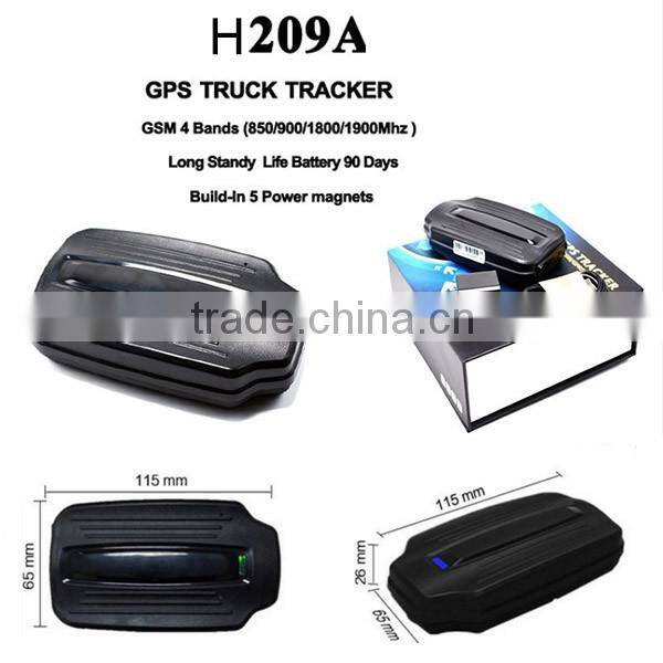 Long battery standby car gps tracker with light Sensor