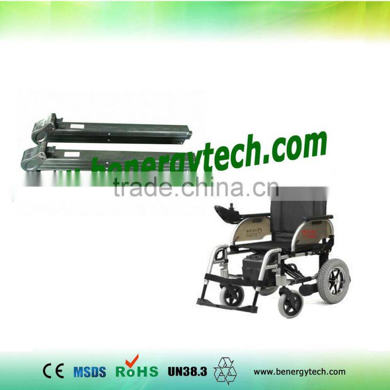 24V wheelchair battery lifepo4 battery pack