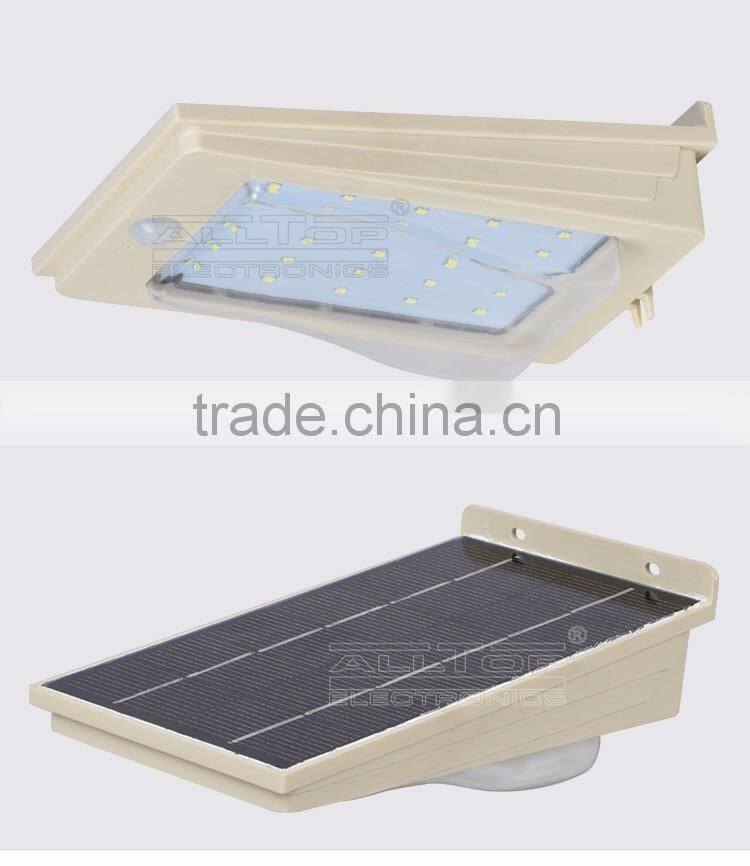 2w wall mounted industrial modern solar wall light lamp lights