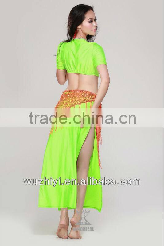 Sexy Malaya Belly Dance Costumes dress,stage belly dance wear, sexy Belly dancing dress wear (QC2050)