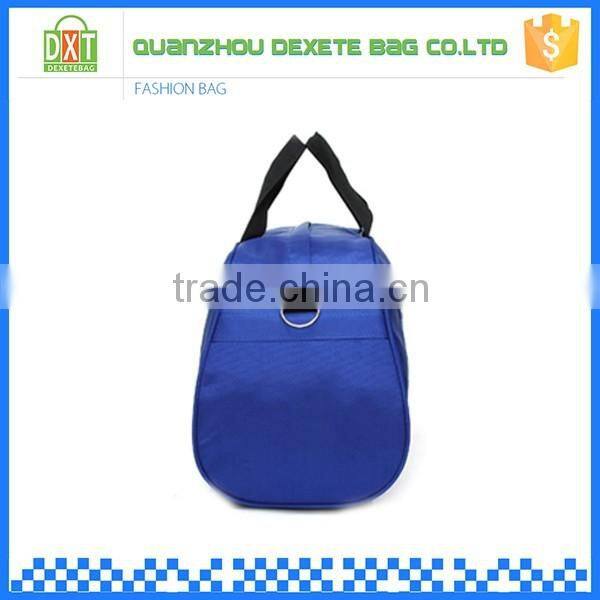 Women blue color tote nylon lightweight duffel bag waterproof