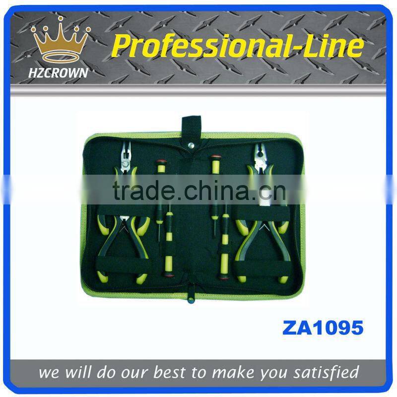 8pcs pliers and screwdriver in bag