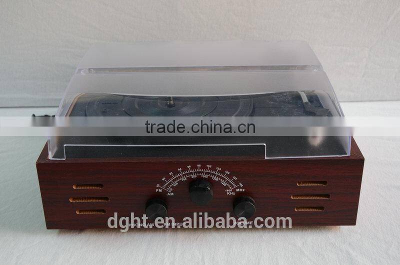 whole sale SDcard MP3 wooden retro antique gramophone