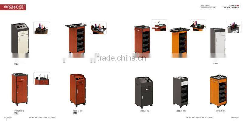 steel frame salon trolley M987
