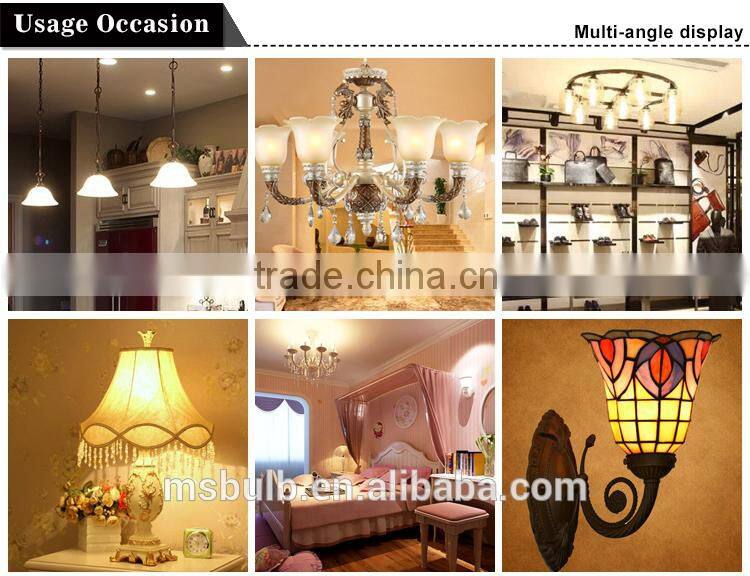 certificate approved clear glass A60 filament bulb light led bulb e27, dimmable led bulb 2600k, cheap dimmable led bulbs