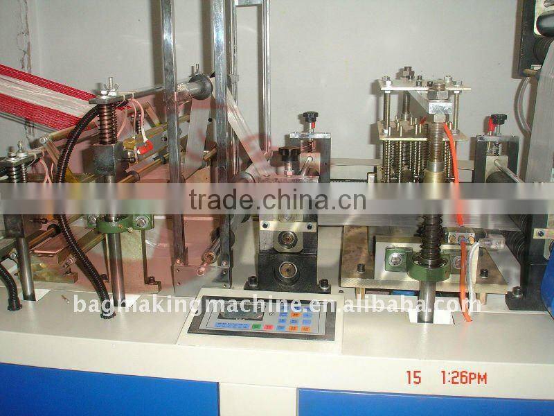 Computer control high-speed Vest Rolling Bag making Machine