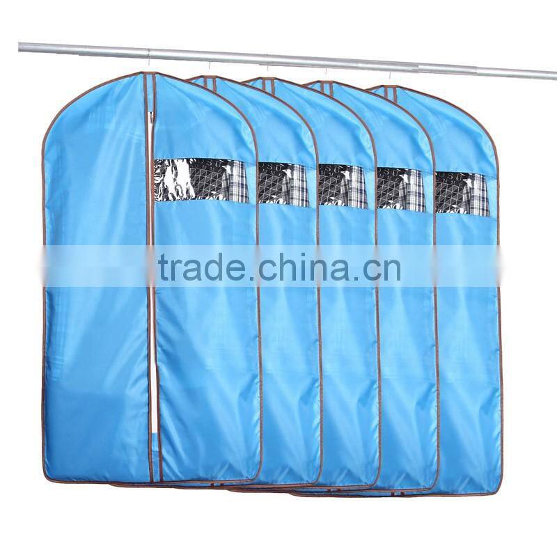 Suit cover cheap foldable non woven pvc garment bag wholesale