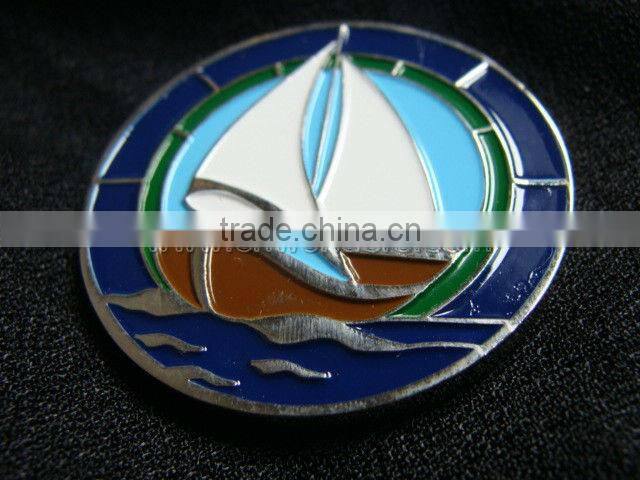High quality lapel pins metal pin badges round