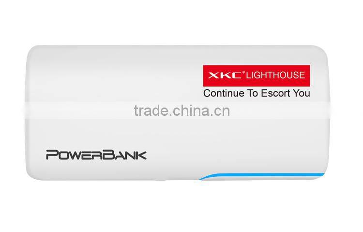 10400mAh 2 USB Interface High Capacity External Power Bank Mobile Power Station with lighting