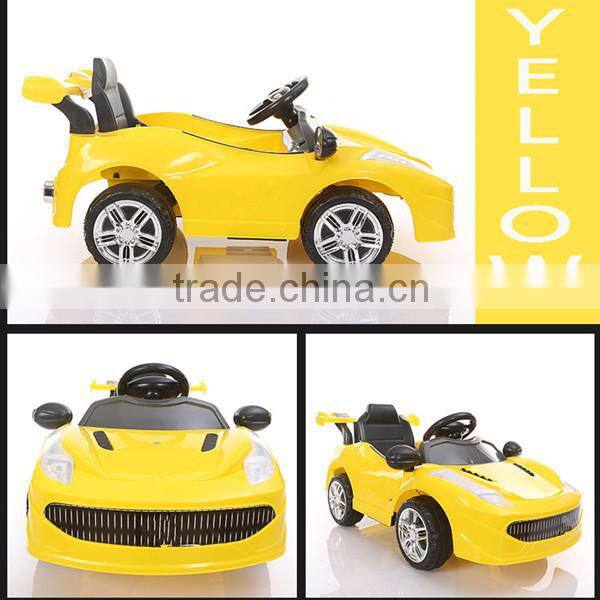 2015 hot sale double drive electric baby toy car,12V remote control children ride on car kids ride on car