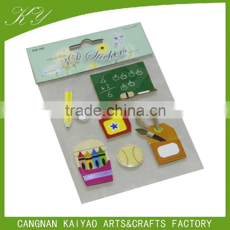 Custom Hot sale children paper sticker design