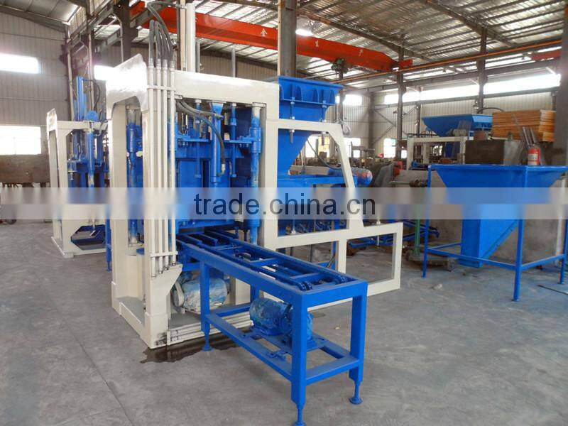 QT8-15 Full-Automatic Concrete block making machine granite block cutting machine