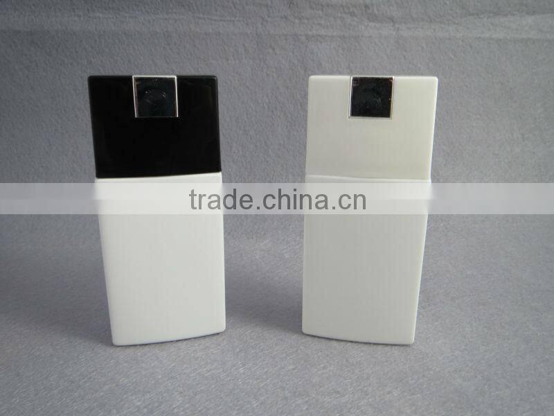 empty sunscreen lotion bottle with decorative sheet