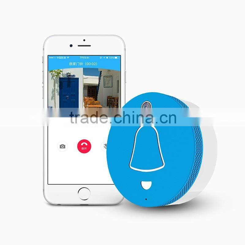 h.264 720p wifi ip camera doorbell 2016 wireless doorbell app control long range wireless doorbell