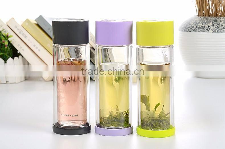 New Design Healthy Drinking Round 50 Cl Balm Mineral Water Glass Bottle