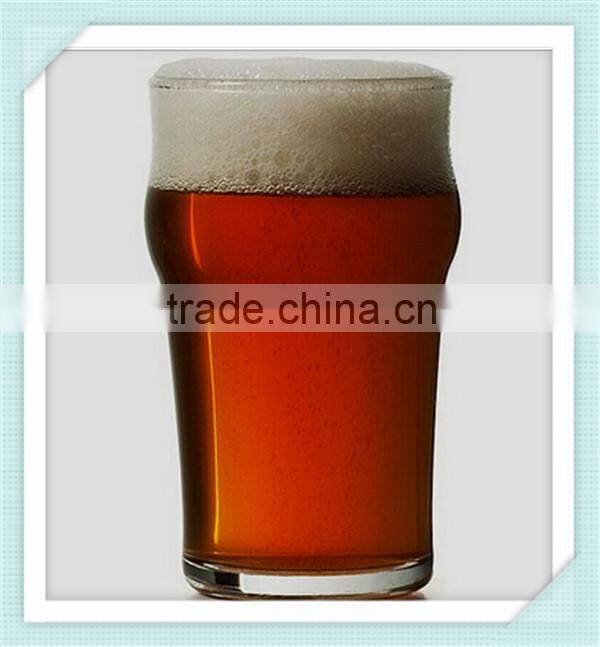 2016 Unique design beer pint glass 450ml beer glass cup for sale