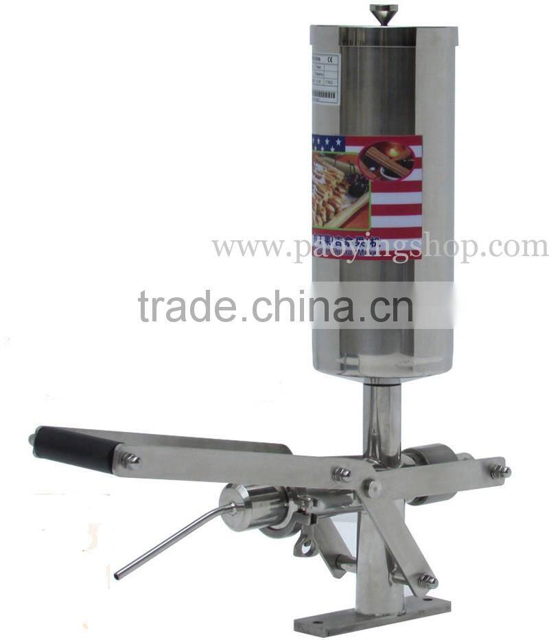 Stainless Steel 5L Manual Spainish Churros Filling Machine