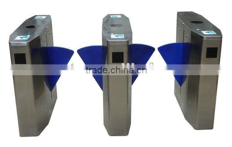 Automatic Fingerprint Flap Barrier Gate/ Flap Type Security Barrier Gate