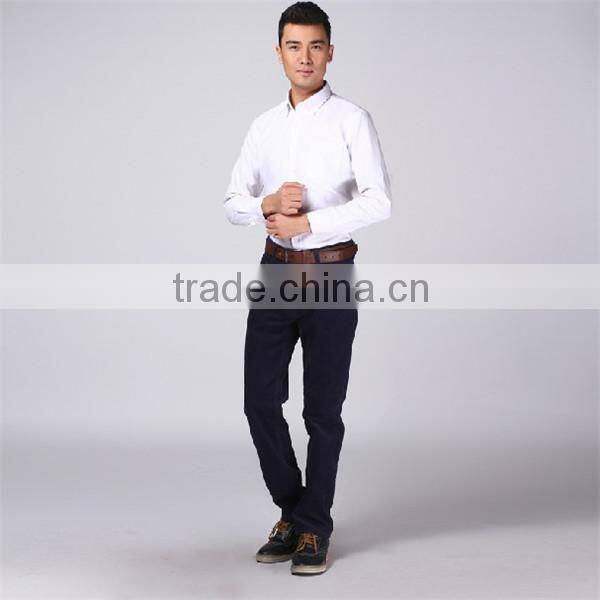 Wholesale colorful cotton cheap high waist corduroy pants