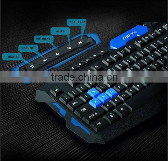 New Arrival HK8100 Intelligent Power Saving 2.4GHz USB Wireless Keyboard and Mouse(a set) for mechanical keyboard