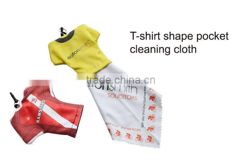 Microfiber cleaning cloth for cleaning glasses camera