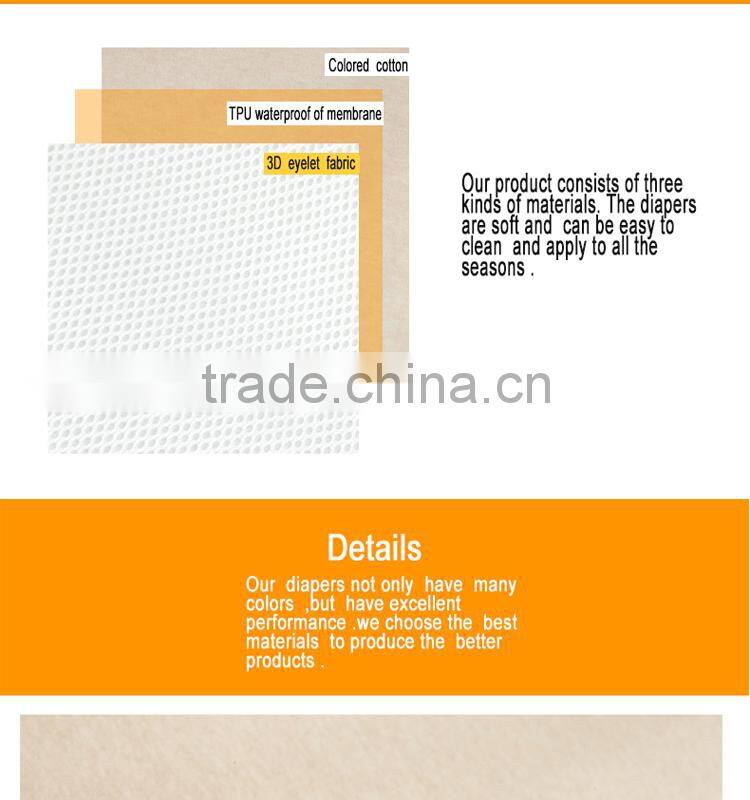 colored cotton tpu 3D water-proof baby changing pads mat