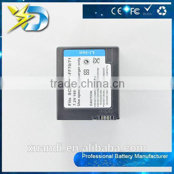 Good quality with best sale camcorder smart lithium battery NP-FF70