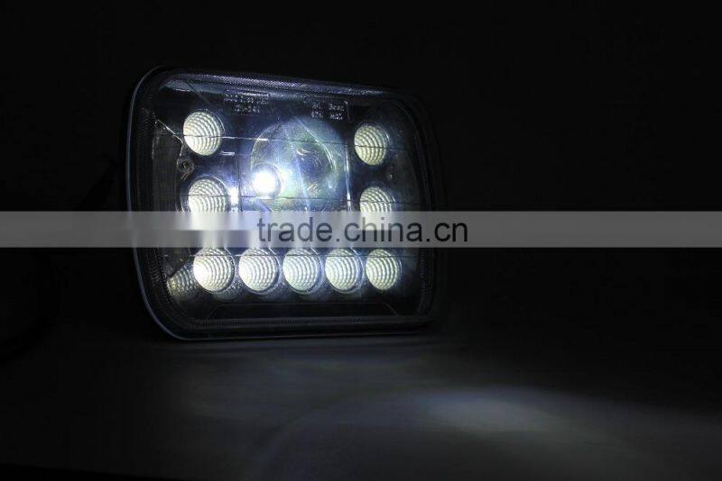 China factory hot selling 5x7 headlight in USA market,7inch led work light for truck