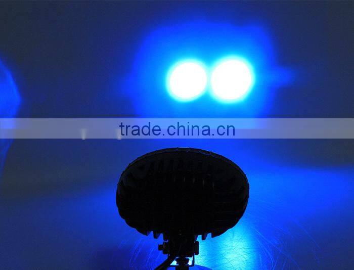 10 watt blue color 4'' snap on 4D led work light