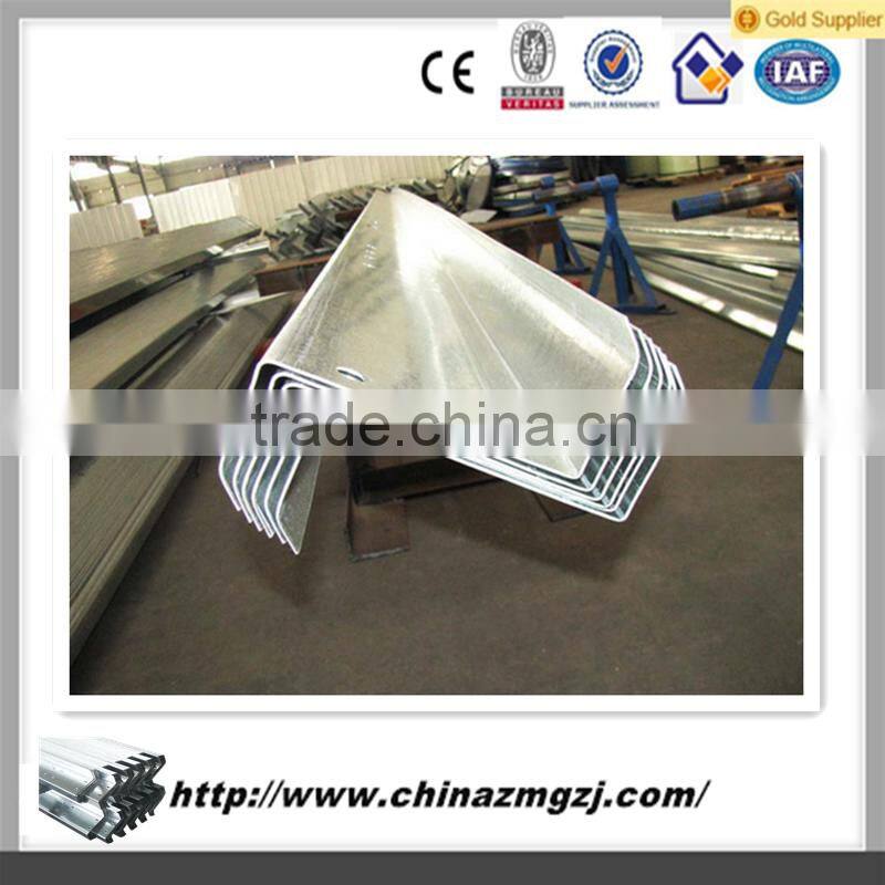 galvanized steel z purlin/z shape steel/z channel