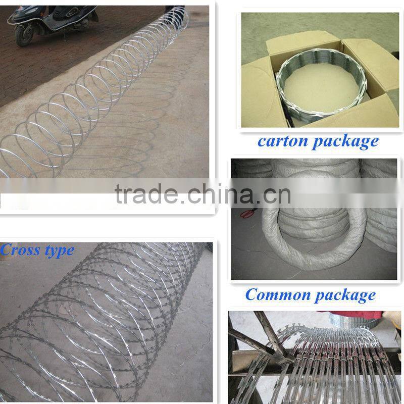 Good quality Hot sell concertina razor wireBTO-22 factory price