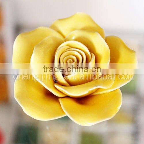 2015 Flower Gifts Ceramic handicraft flower for wedding decor