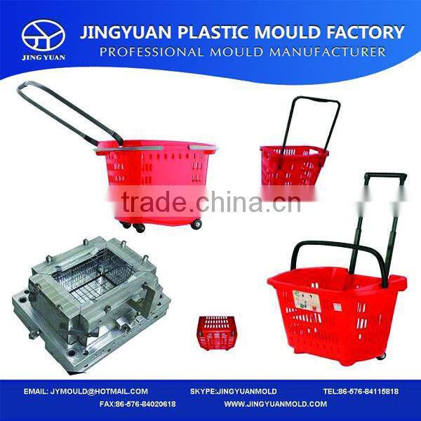 Durable Plastic Injection Fruits Storage Basket Mould Manufacturer/Plastic Injection Fruit & Grocery Storage Basket Mold supply