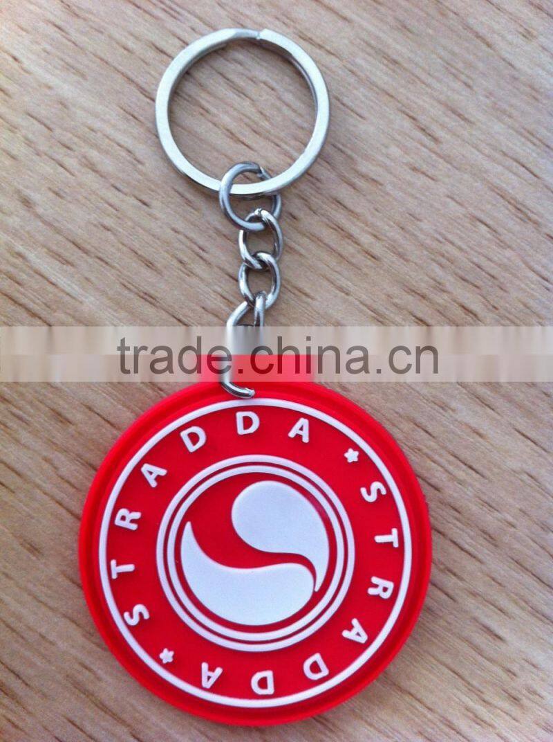 cheap rubber key chain hook