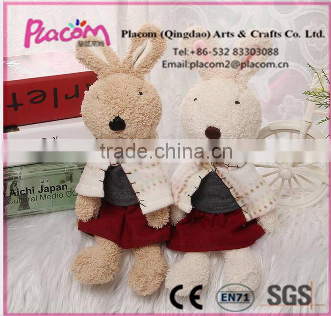 2016 Best selling High qualiyt Customize Kid toys and Gifts Wholesale Cheap Rabbit plush toy