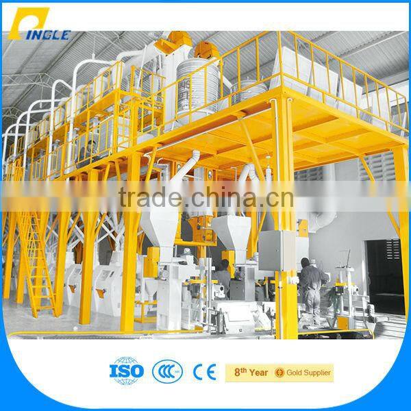 6FTS-62B Easy Operate And Maintain Grain Flour Milling Plant