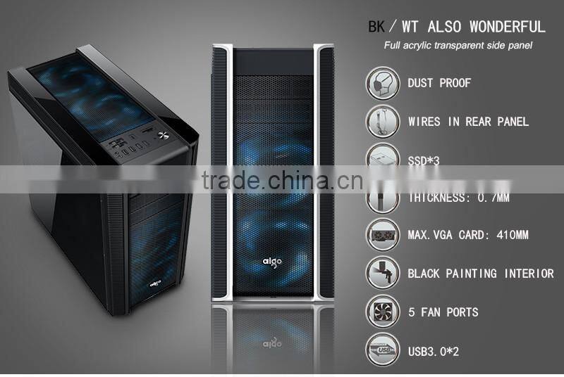 aigo Dicovery ATX water cooled DIY Split-type Gaming Computer Case